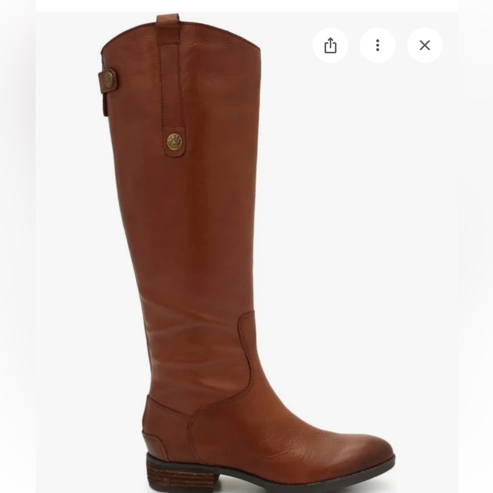 Like new Sam Edelman Penny Leather Riding Boots, US 6 Mrsp 200 usd at site - Picture 6 of 16